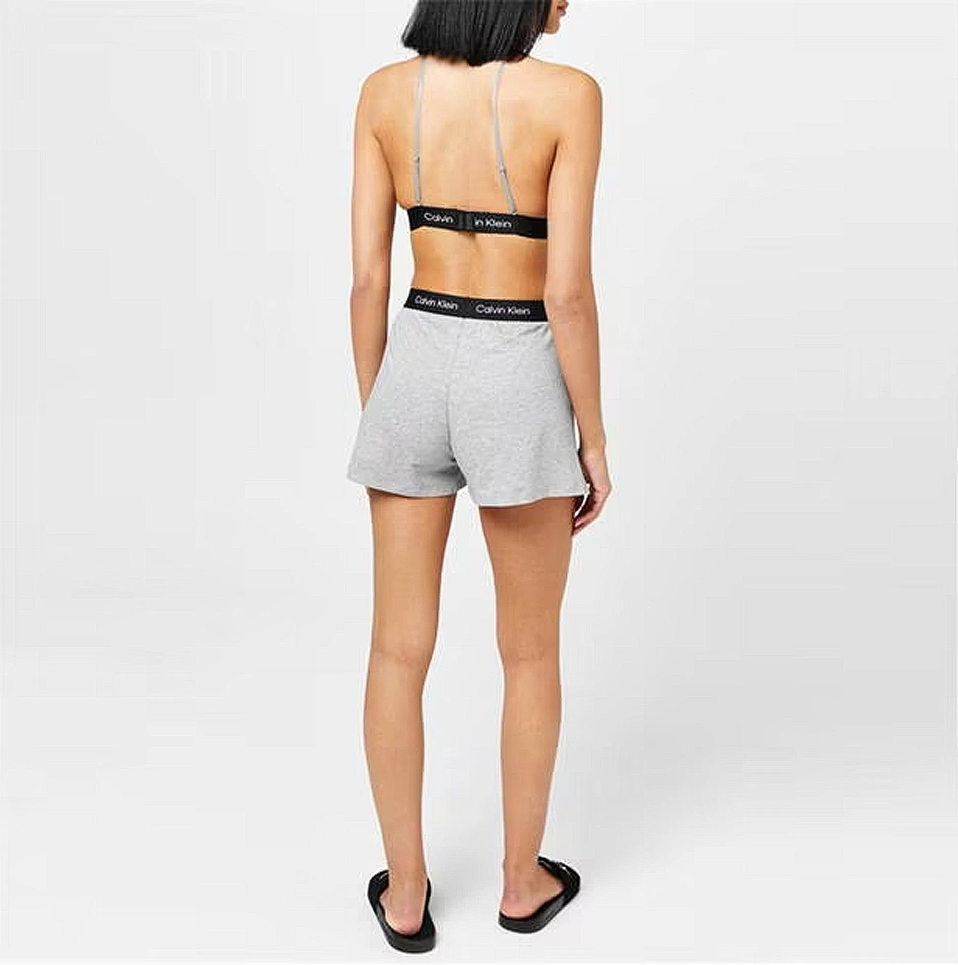 1996 LOUNGE Pyjama Shorts Womens Grey Heather