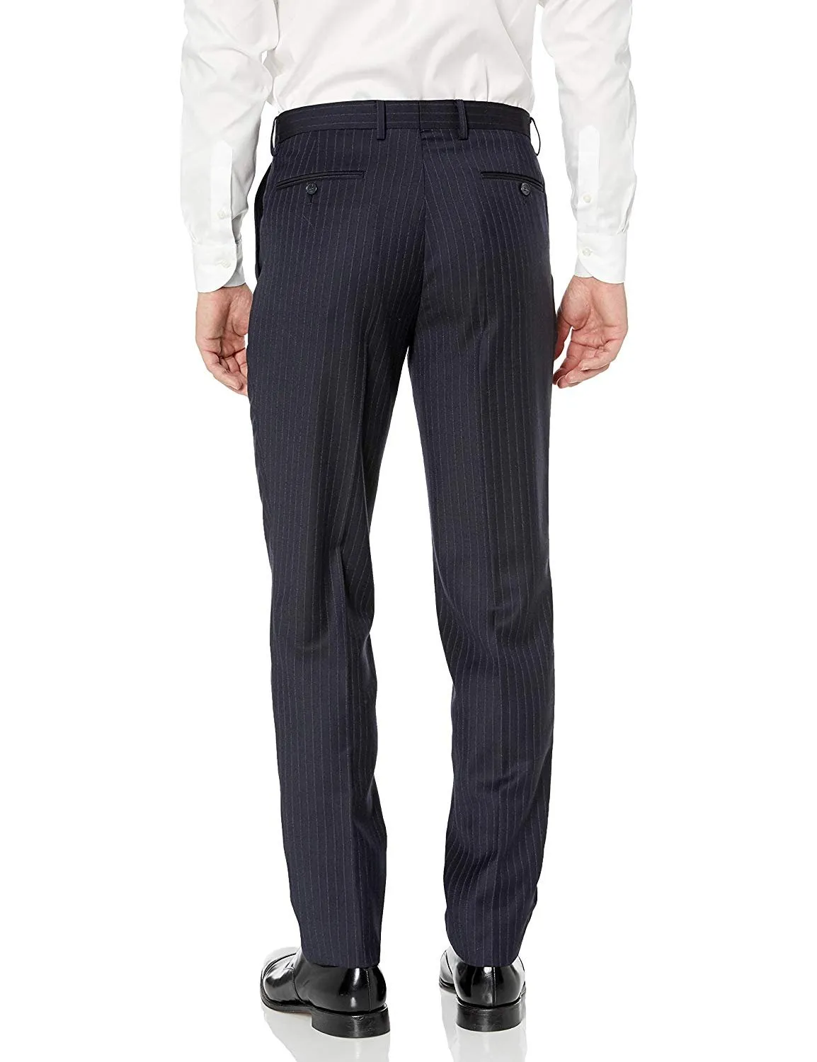 Adam Baker Men's 100% Wool Slim Fit Notch Lapel Suit - Colors