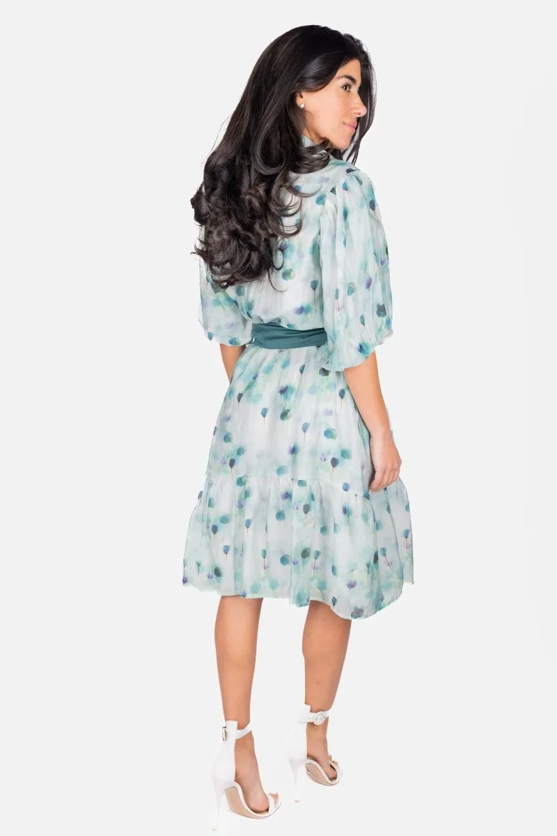 ALENA DRESS 41" (GREEN)