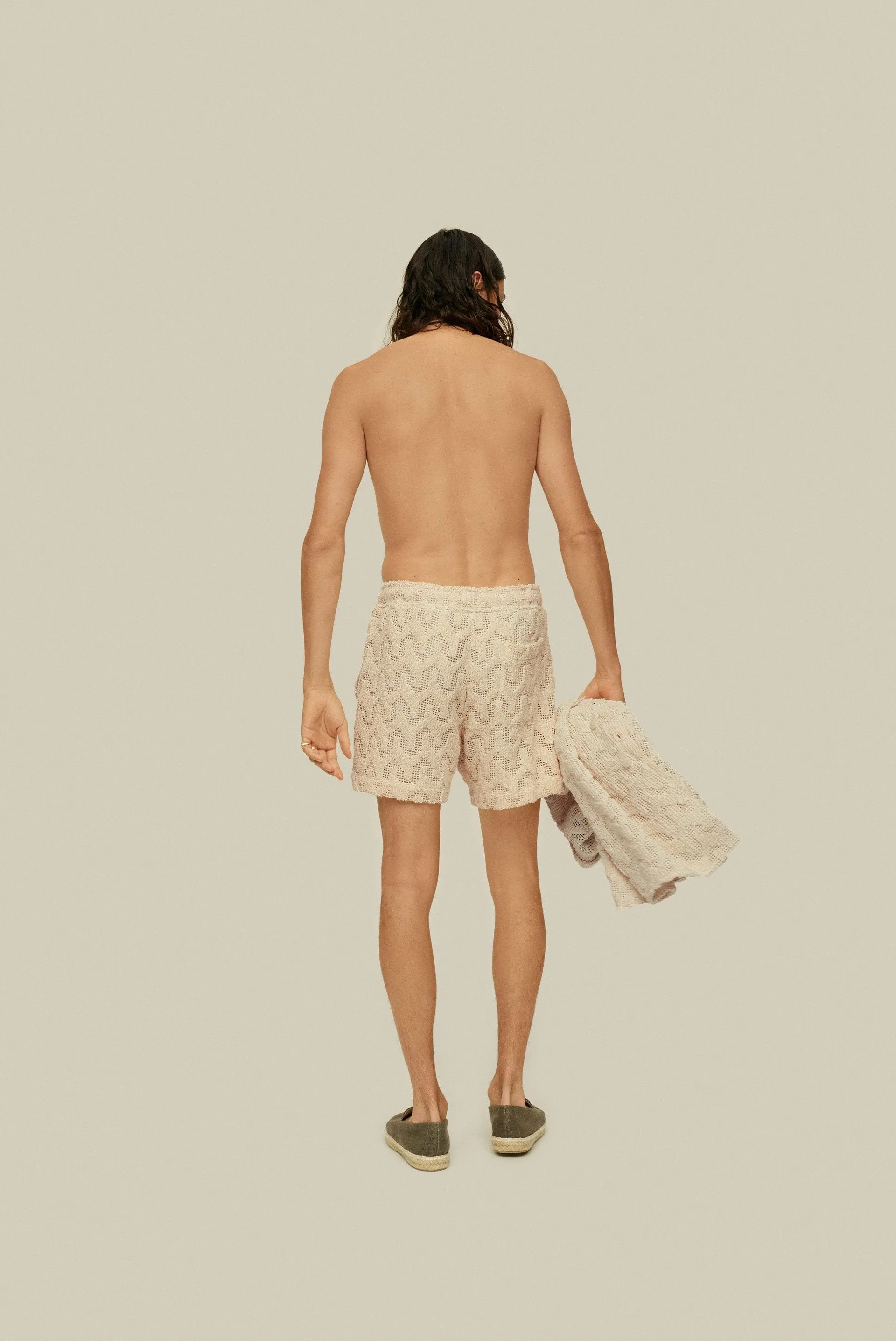 Atlas Crochet Shorts