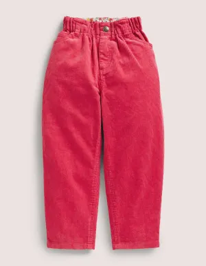 Barrel Leg Jeans-Re-think Pink