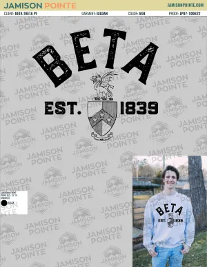 Beta Theta Pi University of Michigan Fall Crewneck Sweatshirts