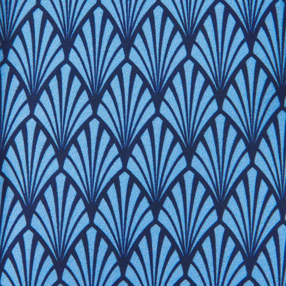 Blue Empire Duchesse Silk Tie