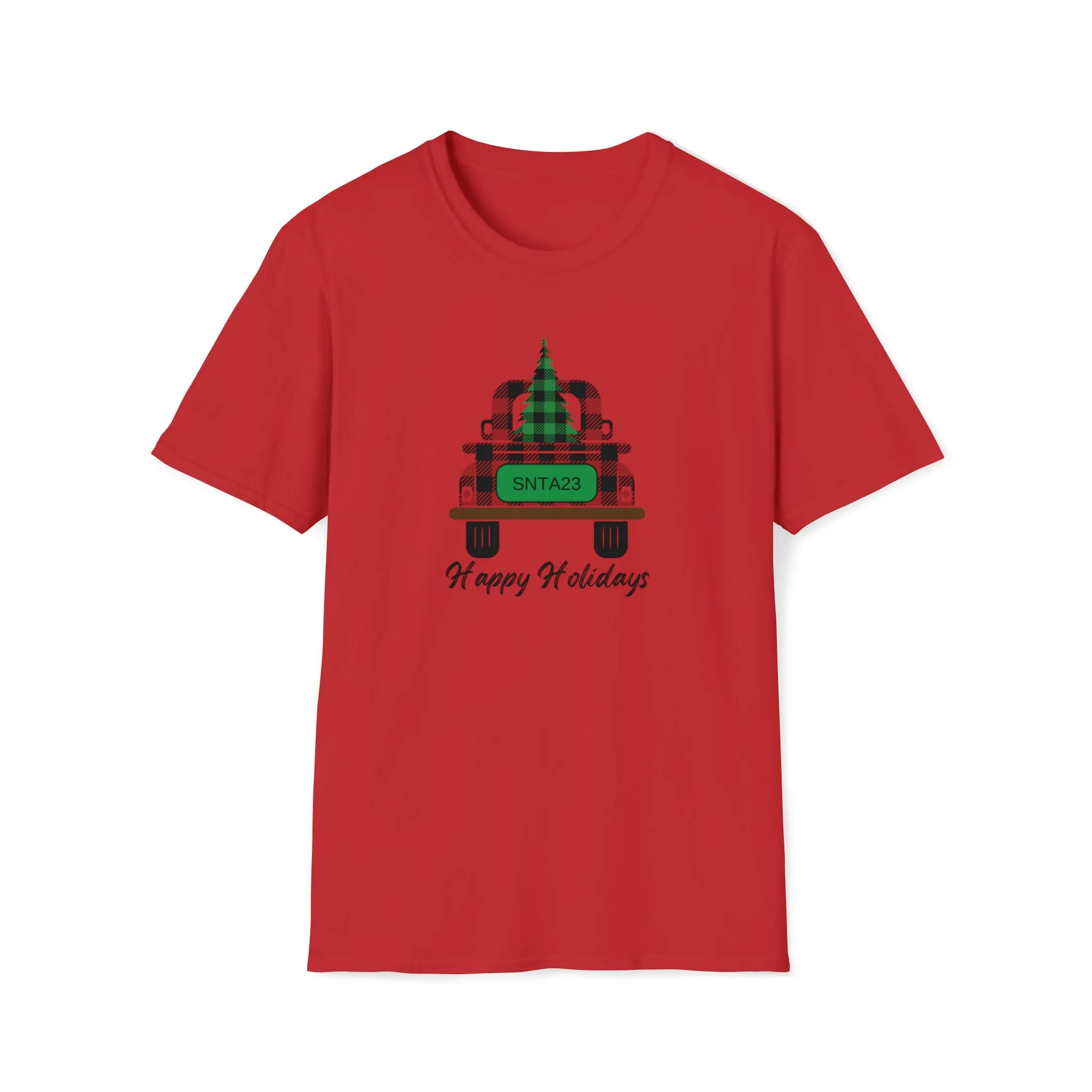 Buffalo Plaid Christmas Truck Shirt, Let it Snow Shirt, Christmas Shirt, X-mas Gifts,Winter Sweatshirts,Christmas Hoodies,Christmas Sweaters