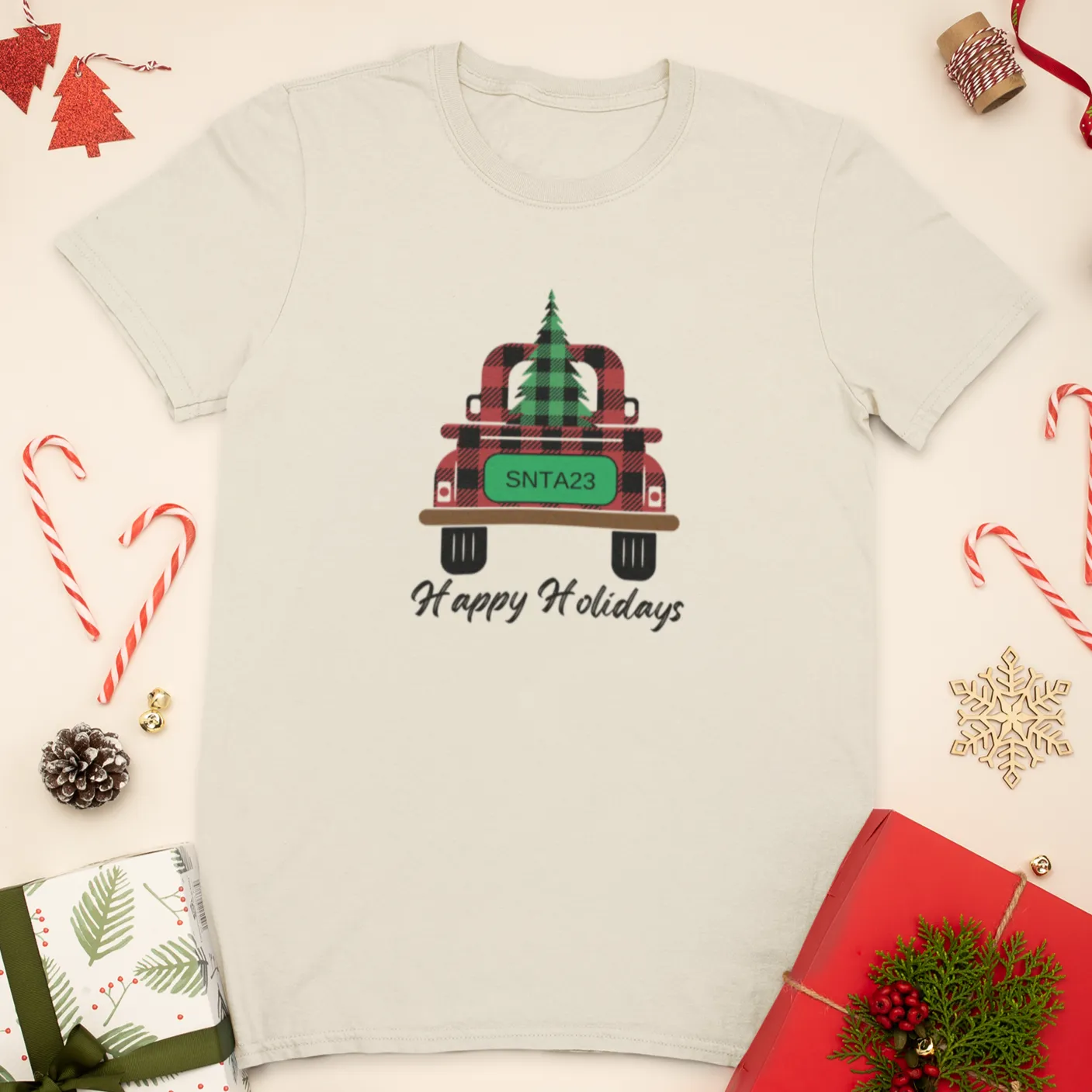 Buffalo Plaid Christmas Truck Shirt, Let it Snow Shirt, Christmas Shirt, X-mas Gifts,Winter Sweatshirts,Christmas Hoodies,Christmas Sweaters