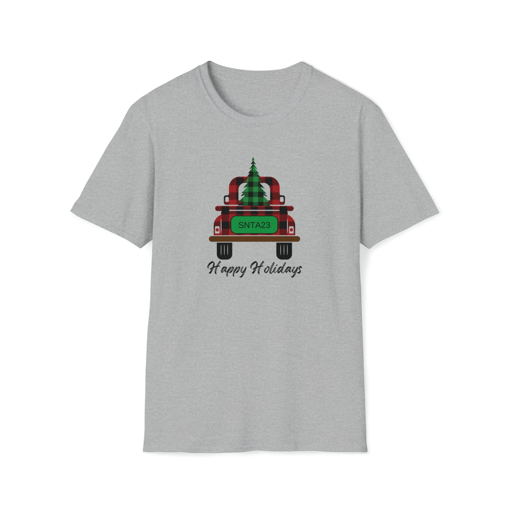 Buffalo Plaid Christmas Truck Shirt, Let it Snow Shirt, Christmas Shirt, X-mas Gifts,Winter Sweatshirts,Christmas Hoodies,Christmas Sweaters