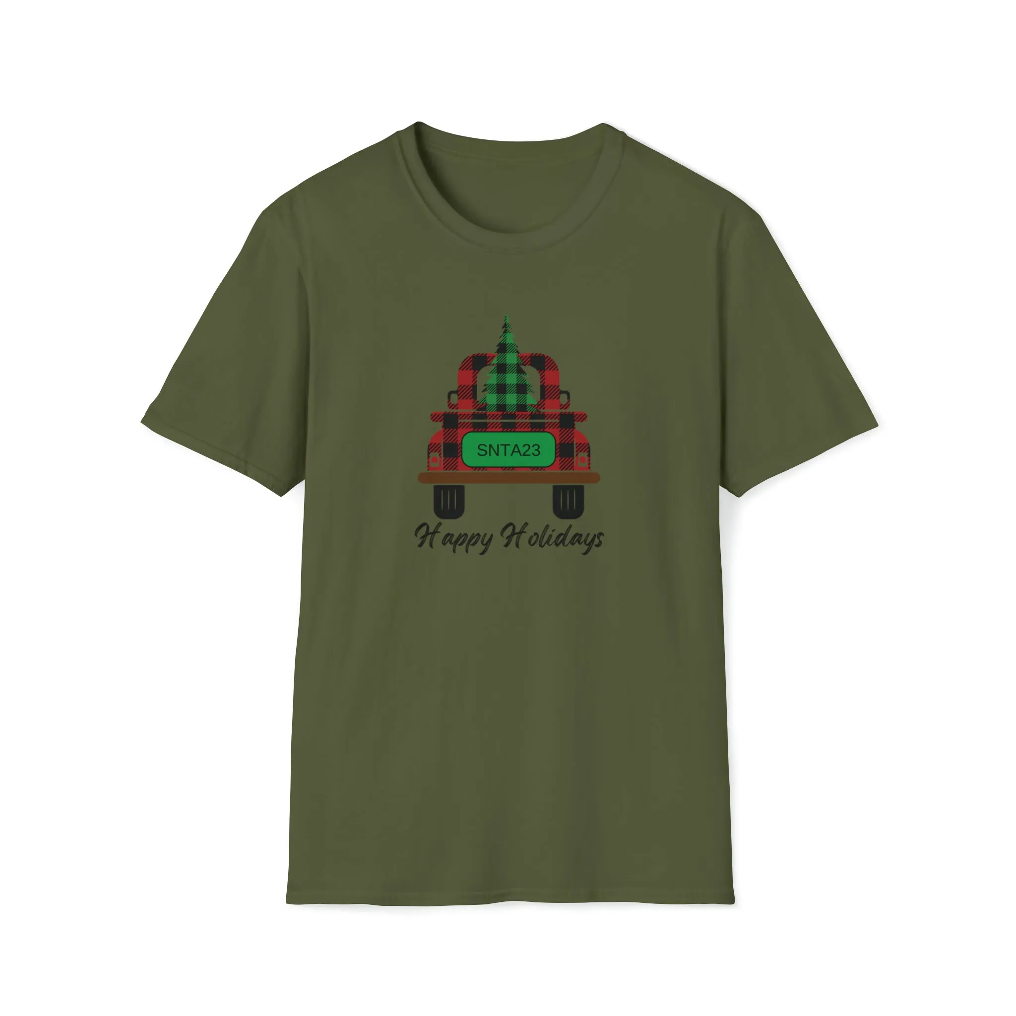 Buffalo Plaid Christmas Truck Shirt, Let it Snow Shirt, Christmas Shirt, X-mas Gifts,Winter Sweatshirts,Christmas Hoodies,Christmas Sweaters