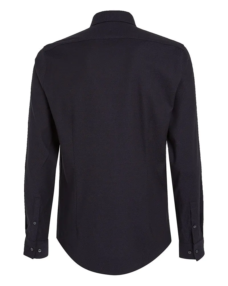 Calvin Klein Non Iron Tonal Dobby Slim Shirt