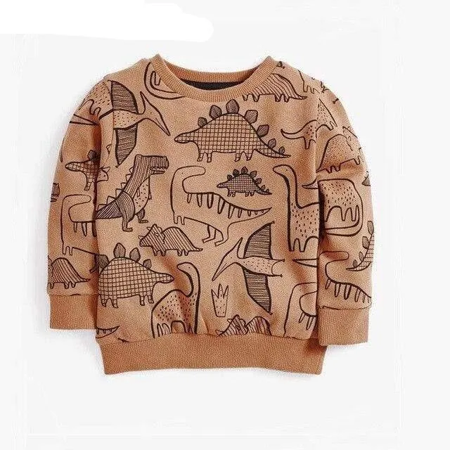 Cartoon Print Sweatshirts