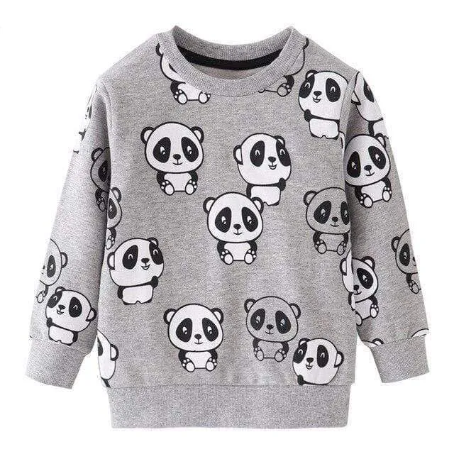 Cartoon Print Sweatshirts