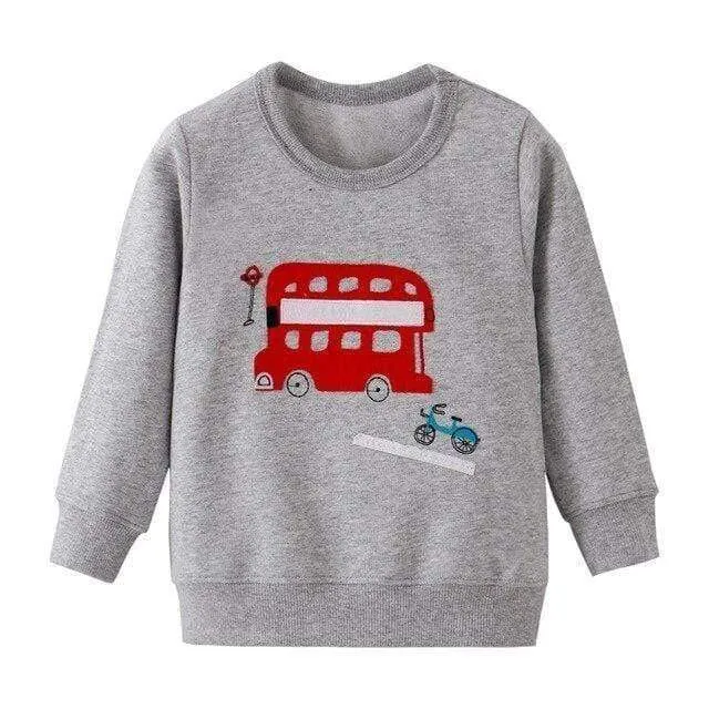Cartoon Print Sweatshirts