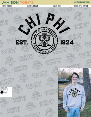 Chi Phi Auburn University Fall Crewneck Sweatshirts