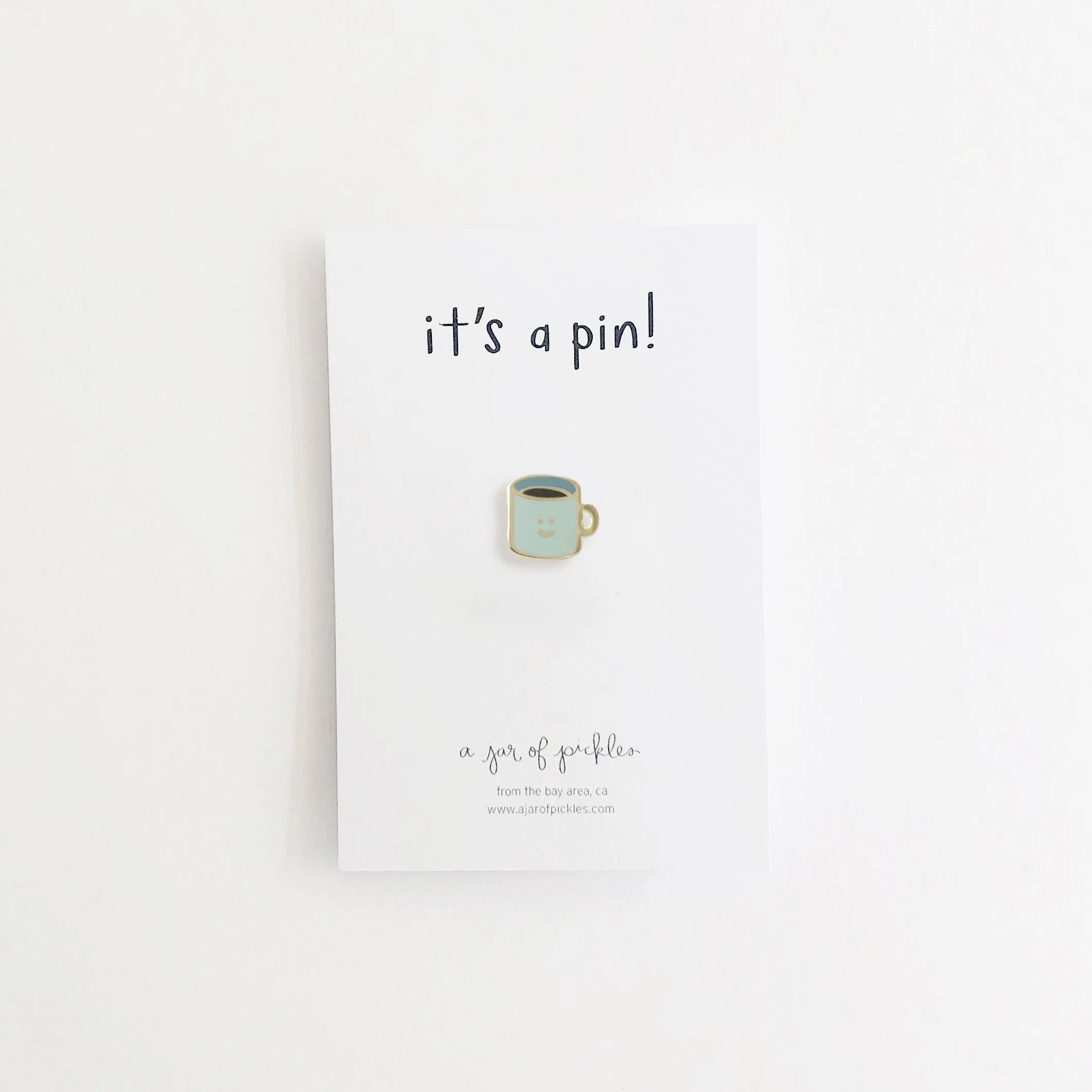 Coffee Cup Pin