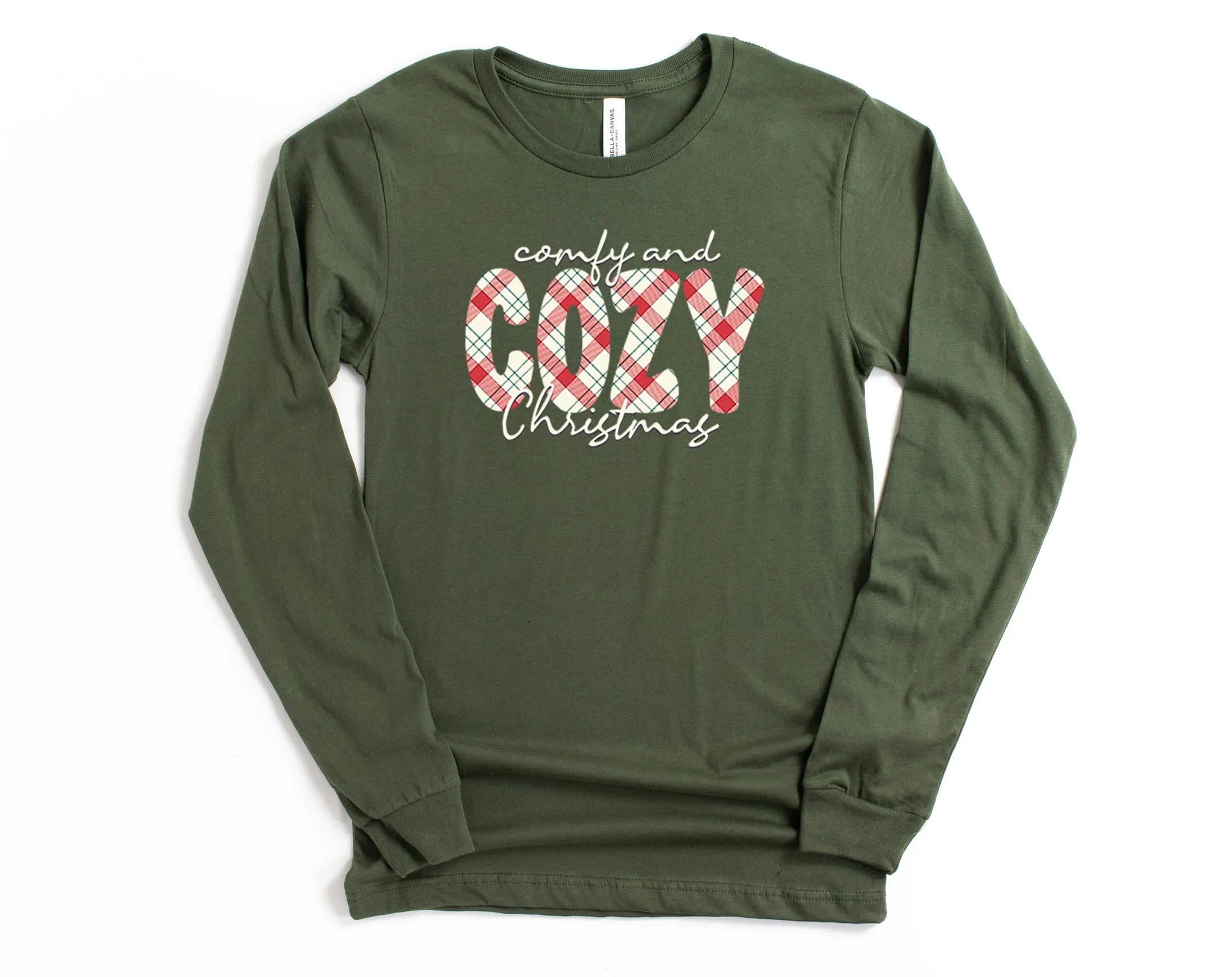 Comfy & Cozy Christmas Long Sleeve Tee