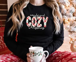 Comfy & Cozy Christmas Long Sleeve Tee