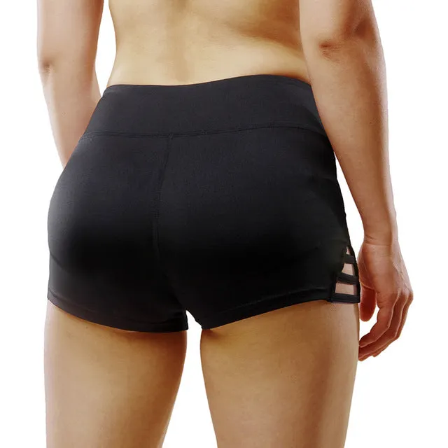 Compression Breathable Yoga Shorts Women Push up