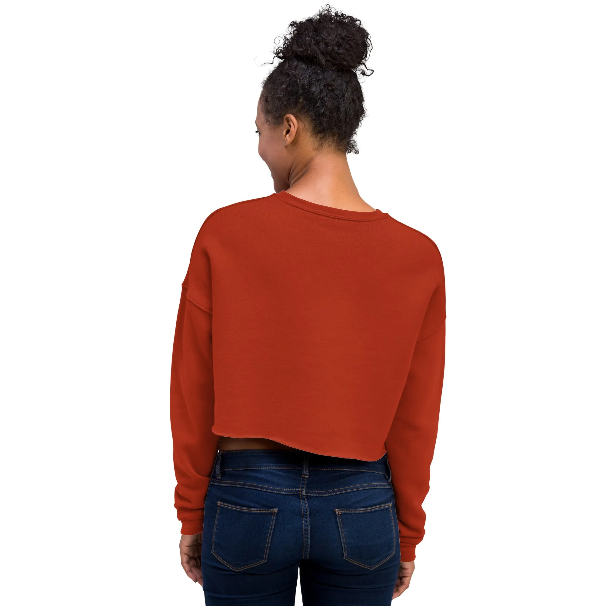 Crop Sweatshirt Womens (Better Things Are Coming- Inspiration 007)