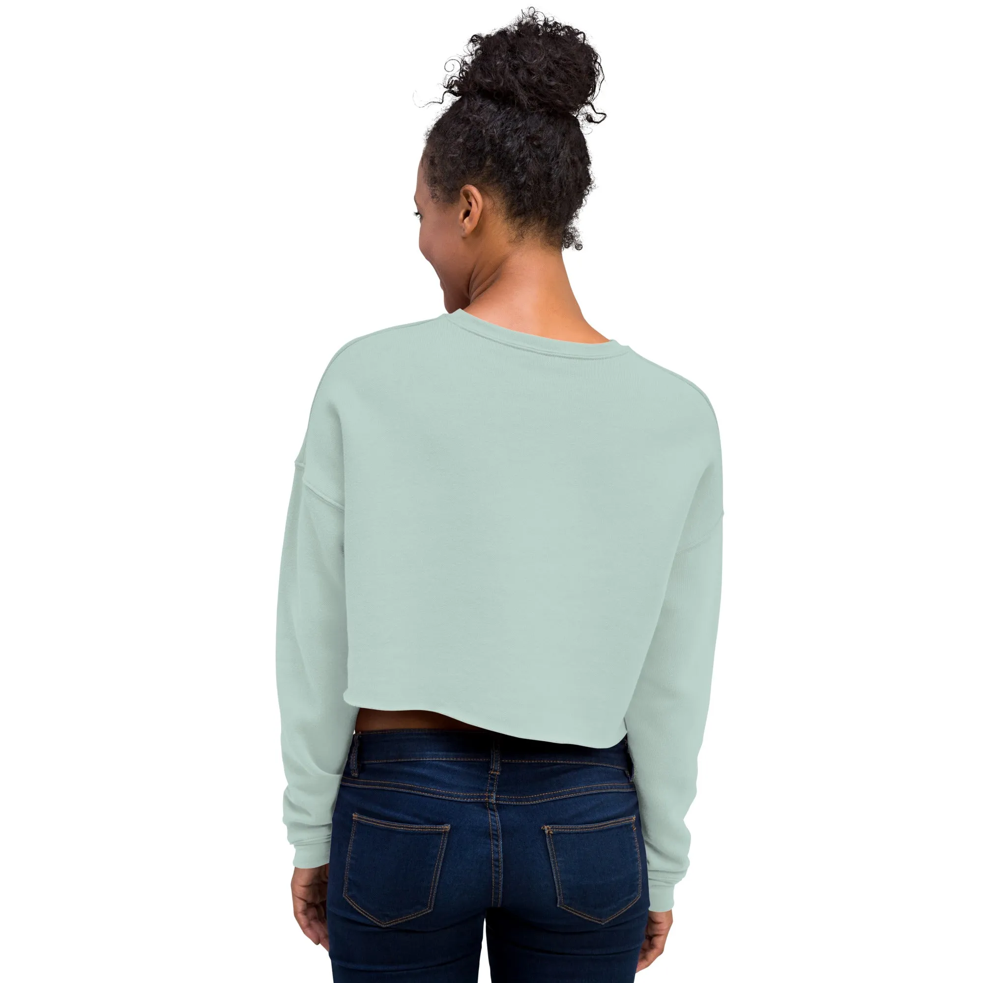 Crop Sweatshirt Womens (Better Things Are Coming- Inspiration 007)