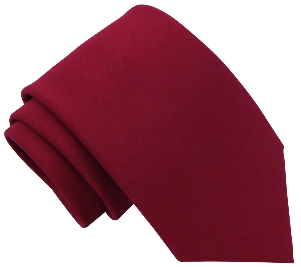 Deep Red Boys Ties