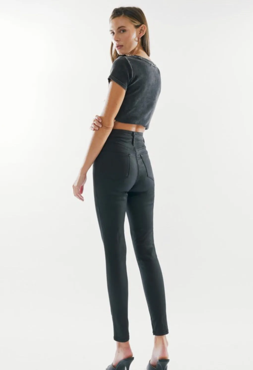 Eliana High Rise Ankle Skinny KanCan Jean