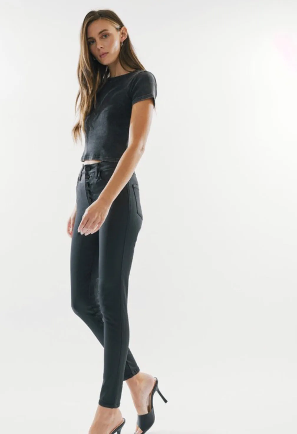 Eliana High Rise Ankle Skinny KanCan Jean