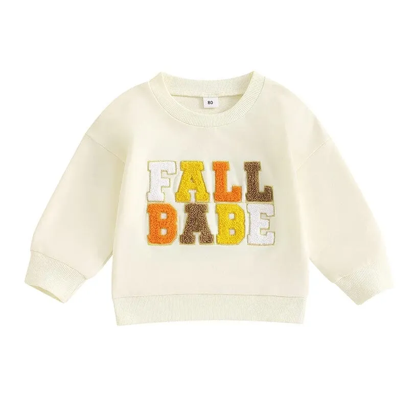 Fall Babe Baby Sweatshirt