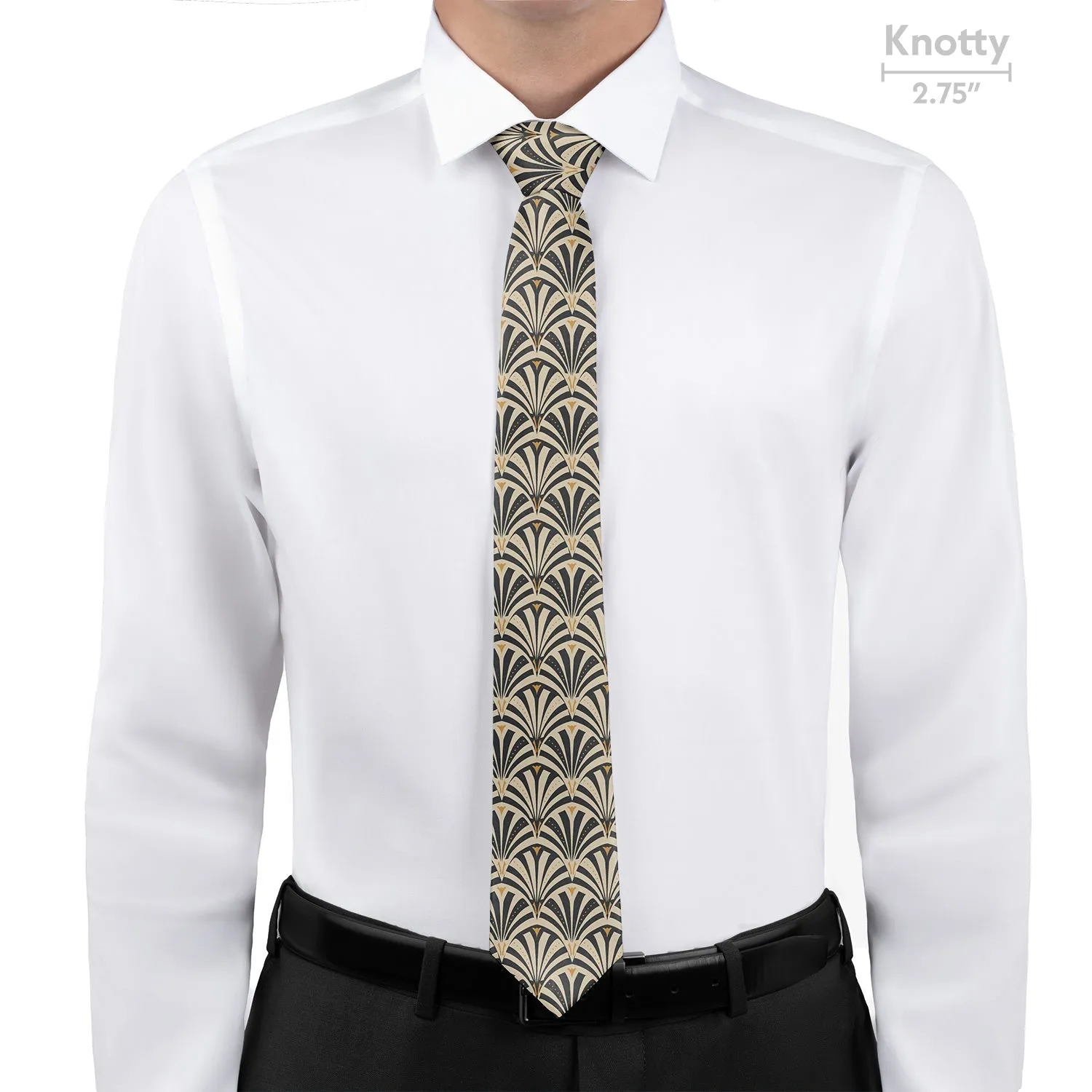 Fanfare Geometric Necktie