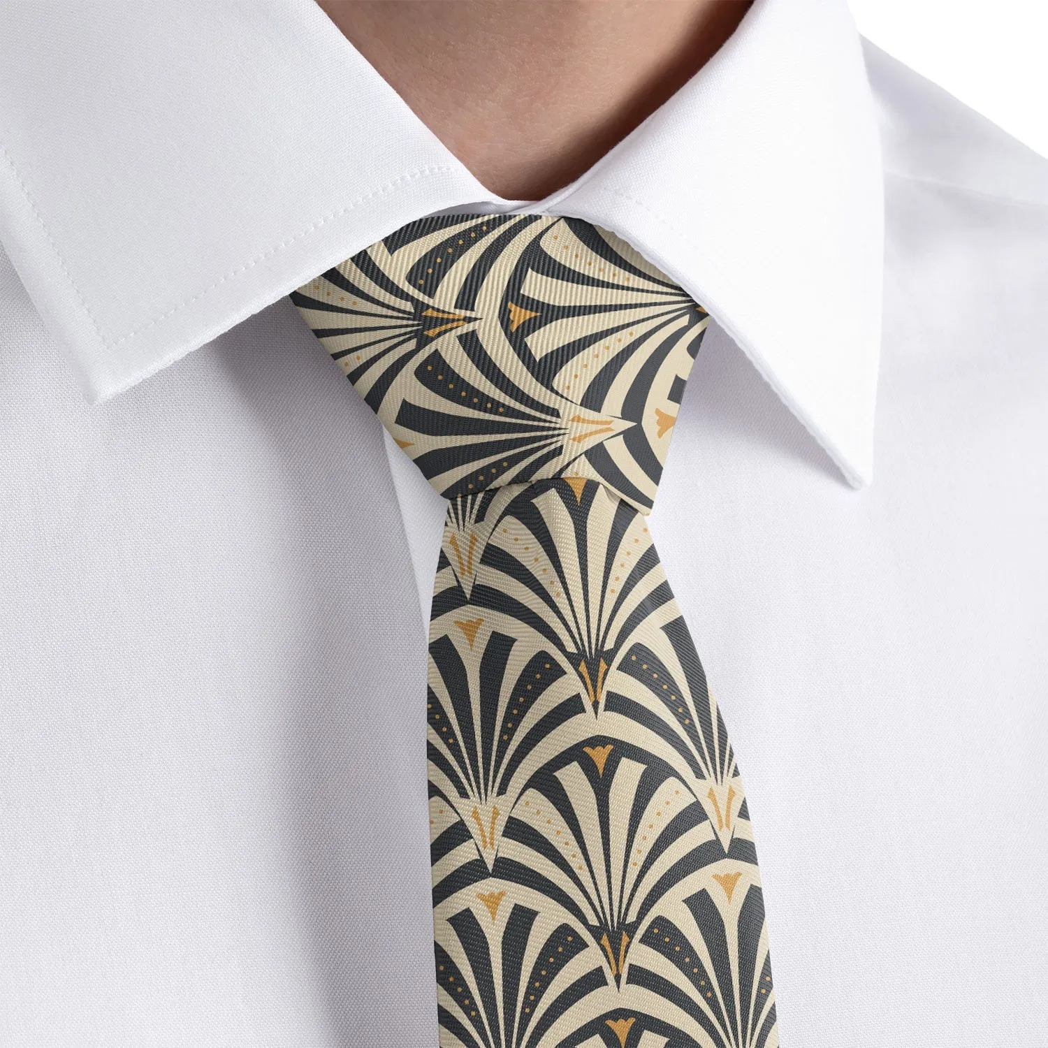 Fanfare Geometric Necktie