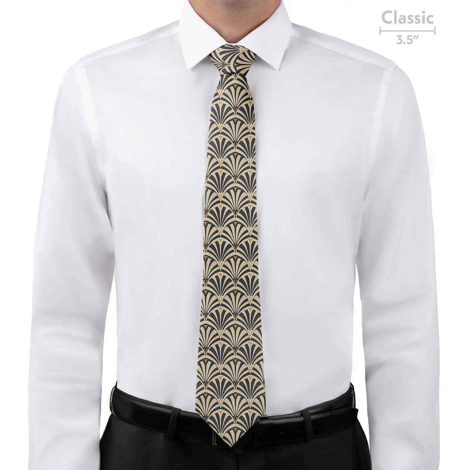 Fanfare Geometric Necktie