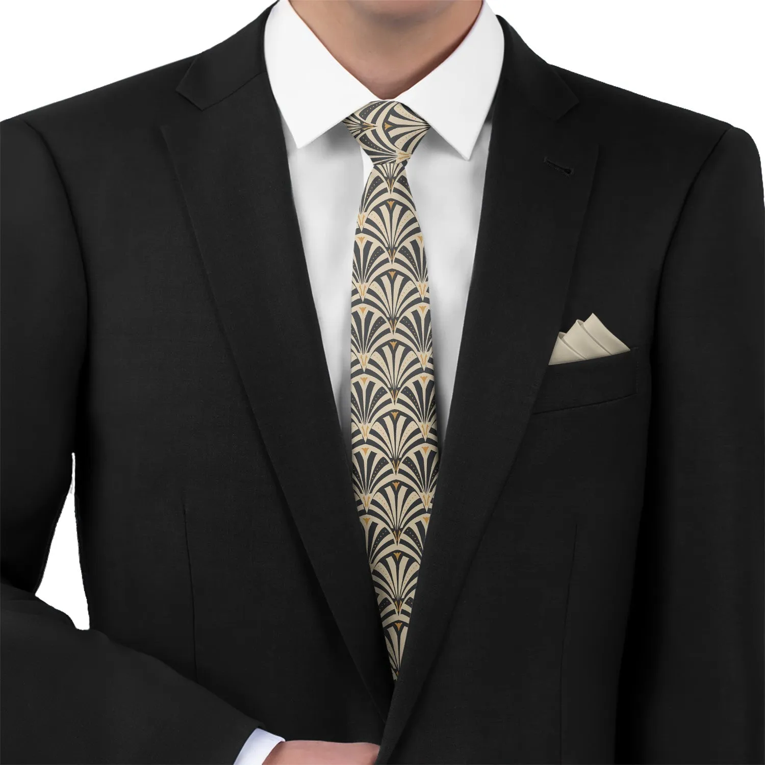 Fanfare Geometric Necktie