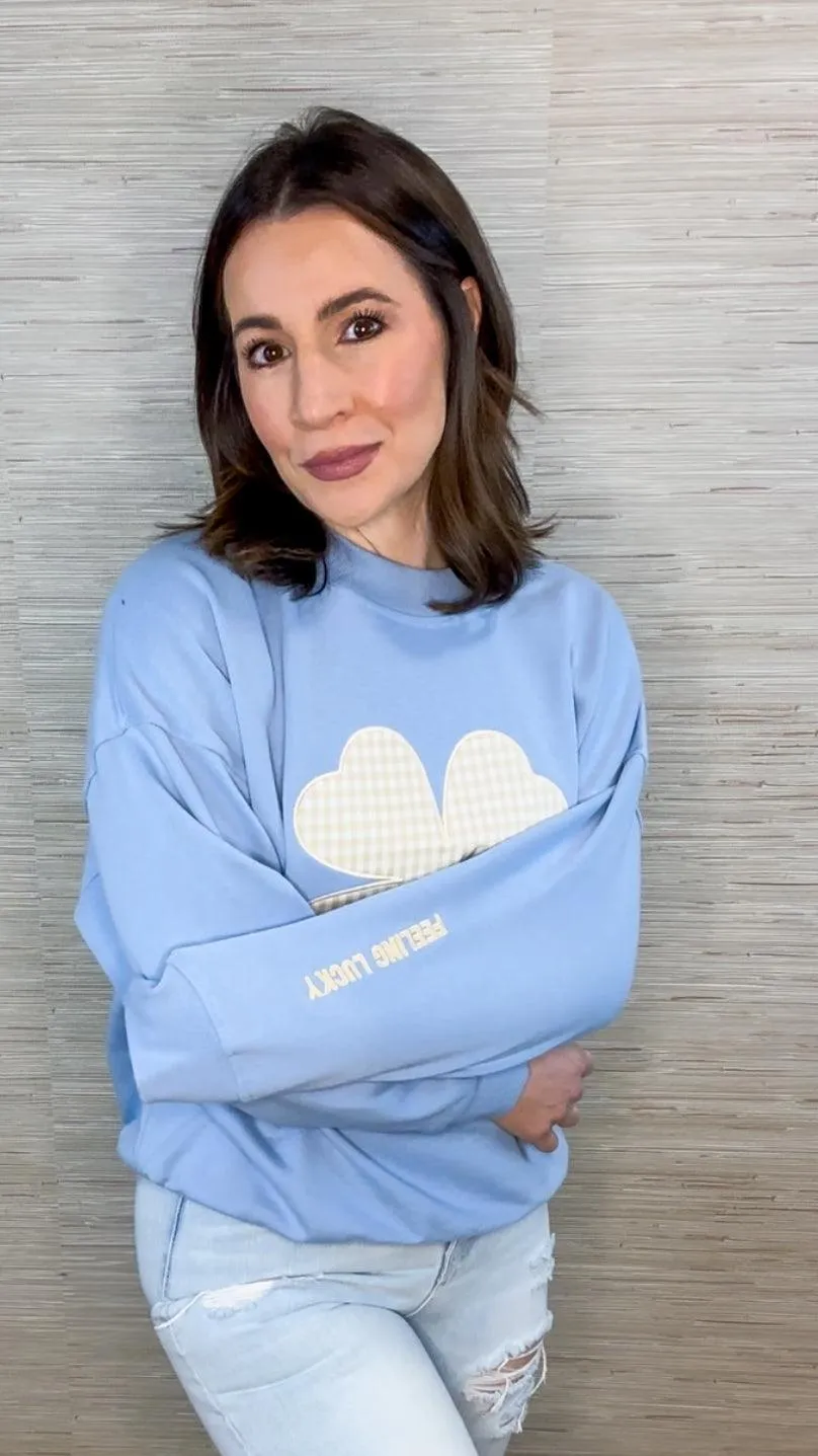 Feeling Lucky Clover Sweatshirt