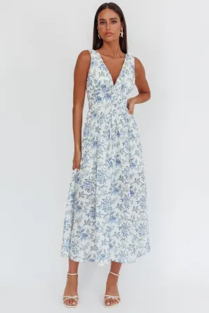 Fit & Floral Summer Maxi