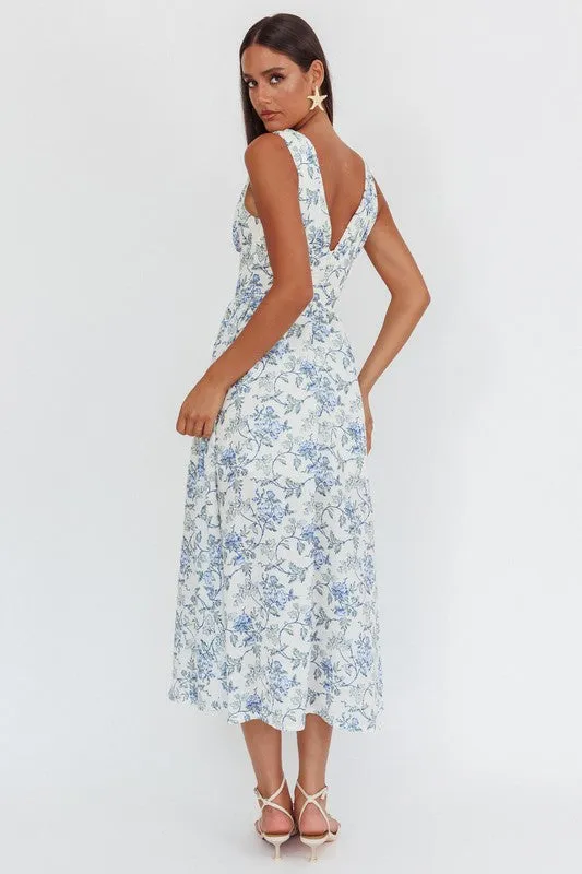 Fit & Floral Summer Maxi