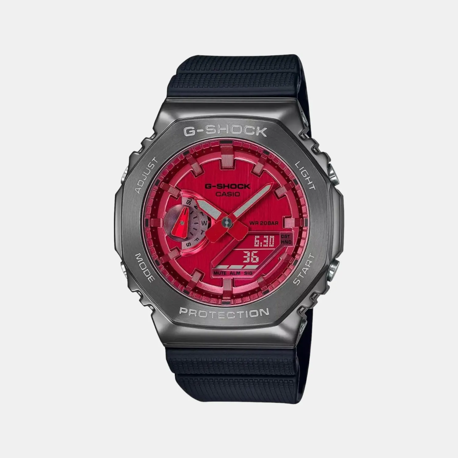 G-Shock Men's Analog-Digital Resin Watch G1161 - GM-2100B-4ADR