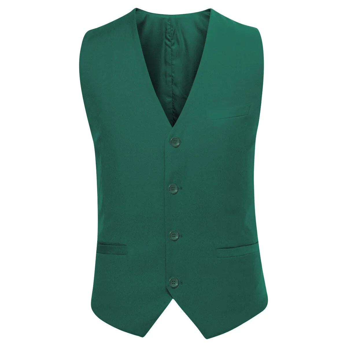 Green 3-Piece Slim Fit Suit