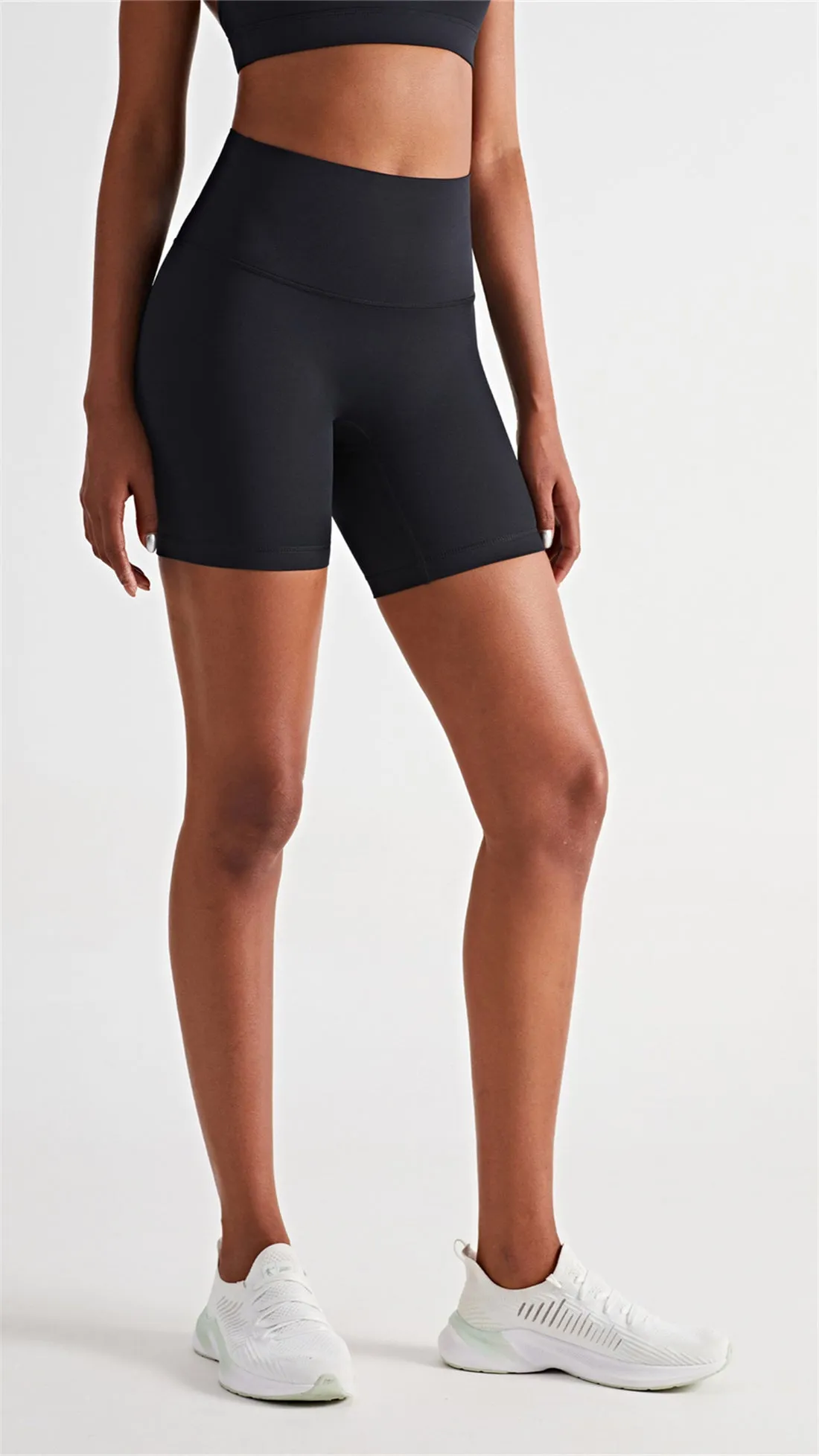 High Waisted Yoga Shorts - Arya