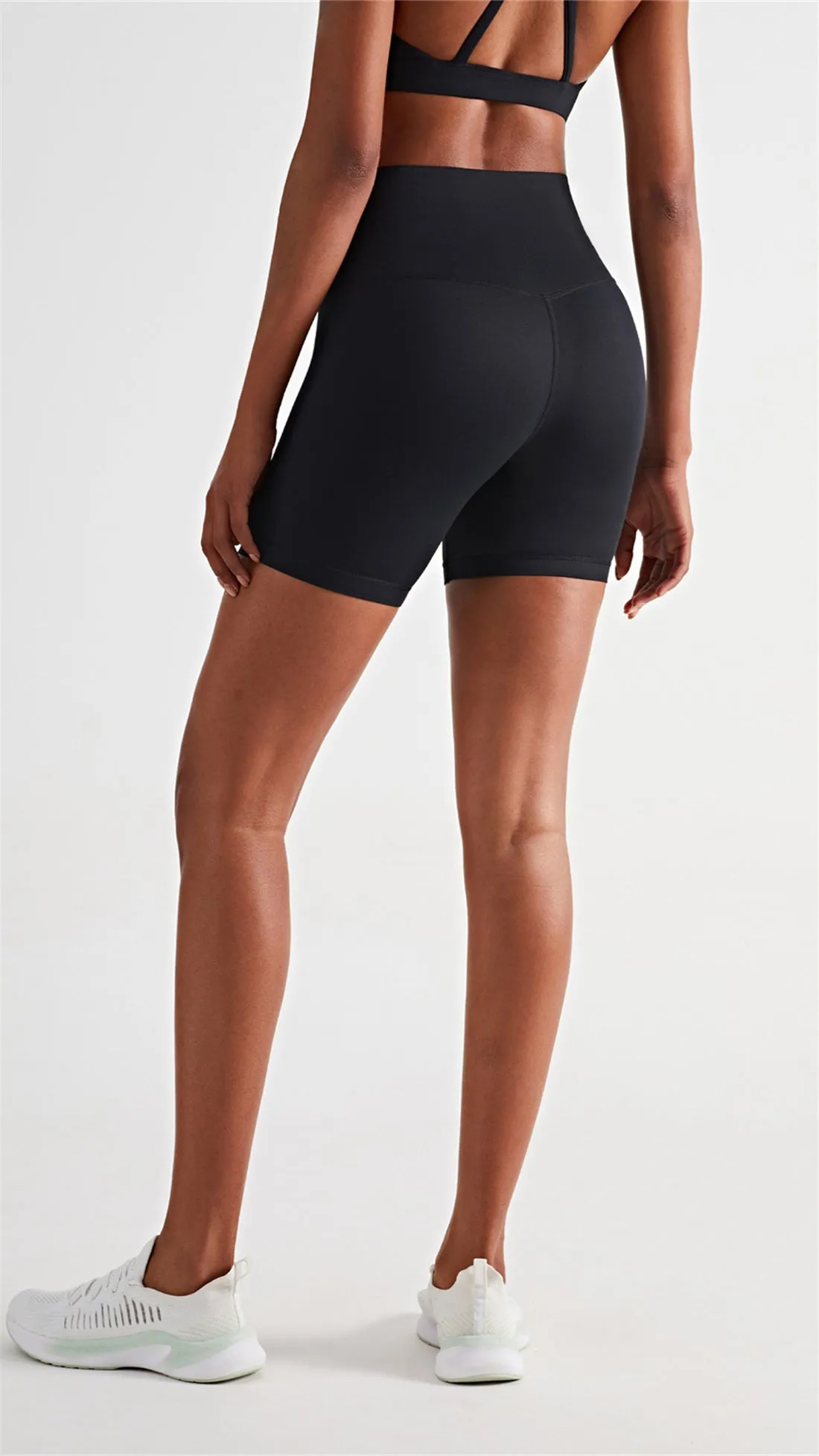 High Waisted Yoga Shorts - Arya