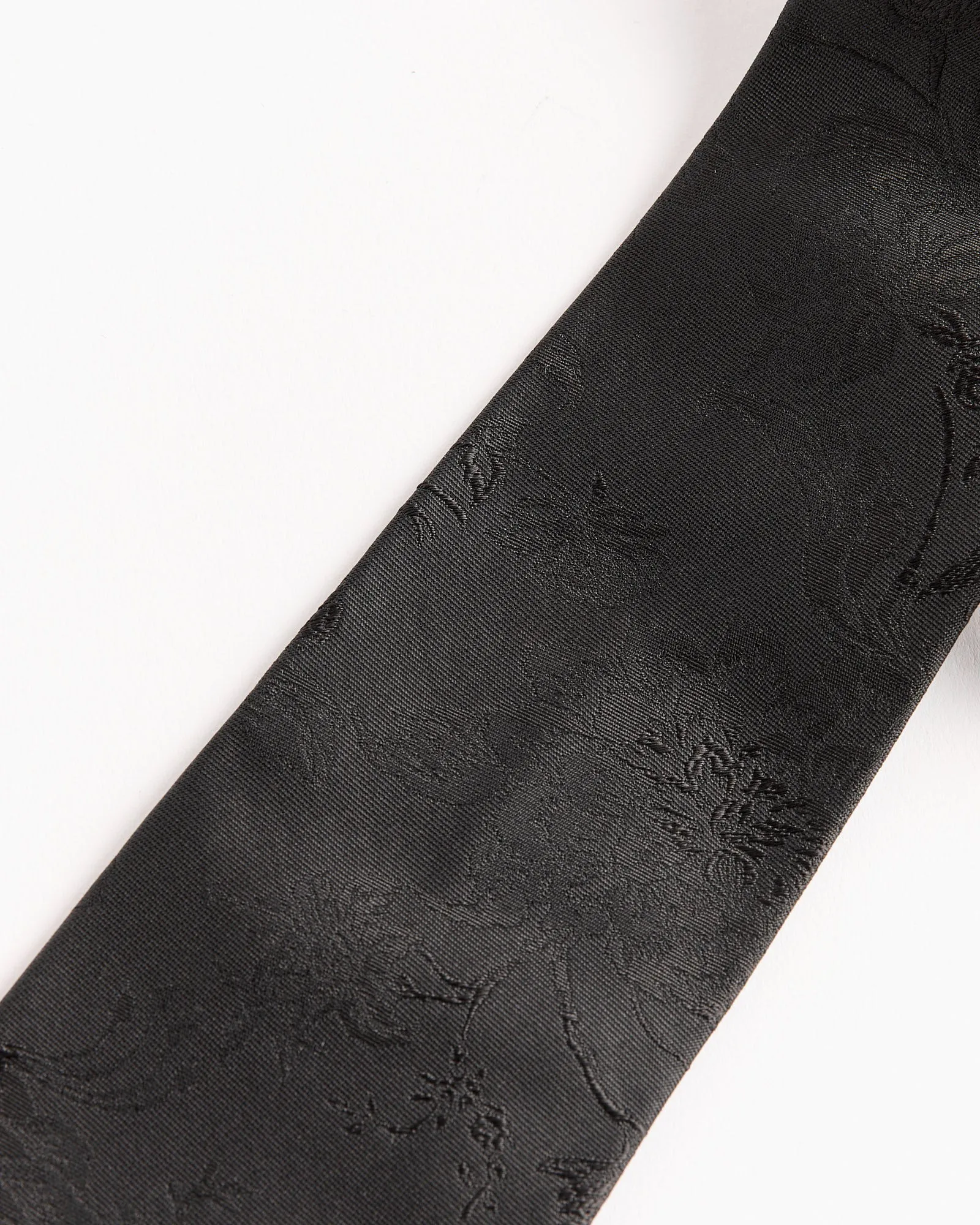 Jacquard Tie in Black
