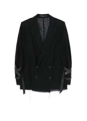 LENO SLEEVE BELT JACKET
