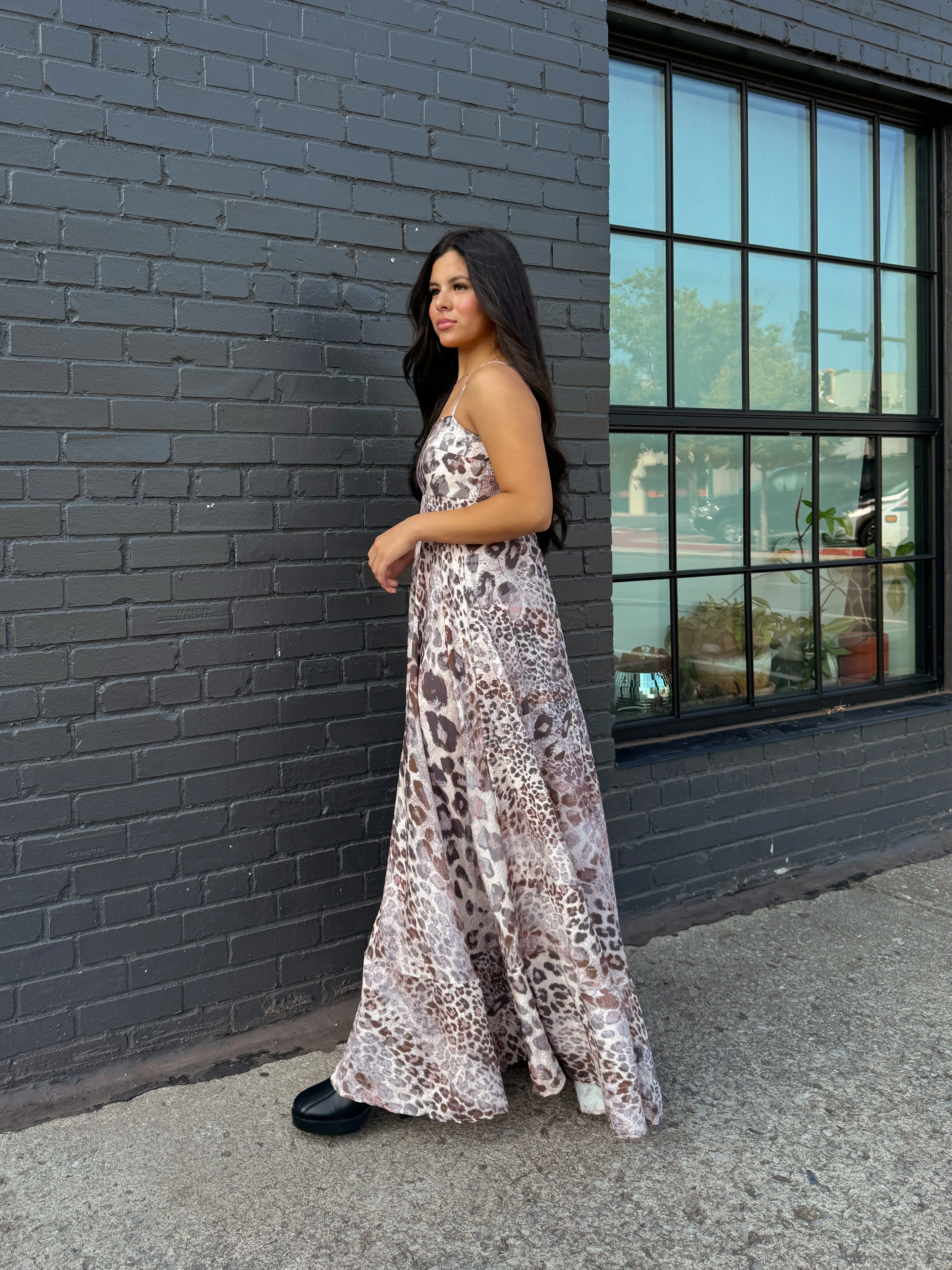 Leopard Maxi Dress