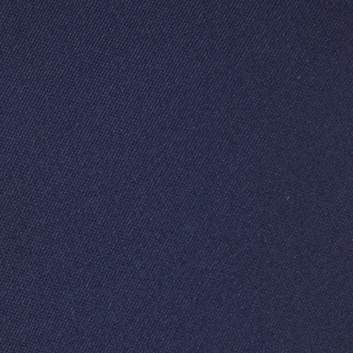 Long Navy Plain Satin Silk Tie