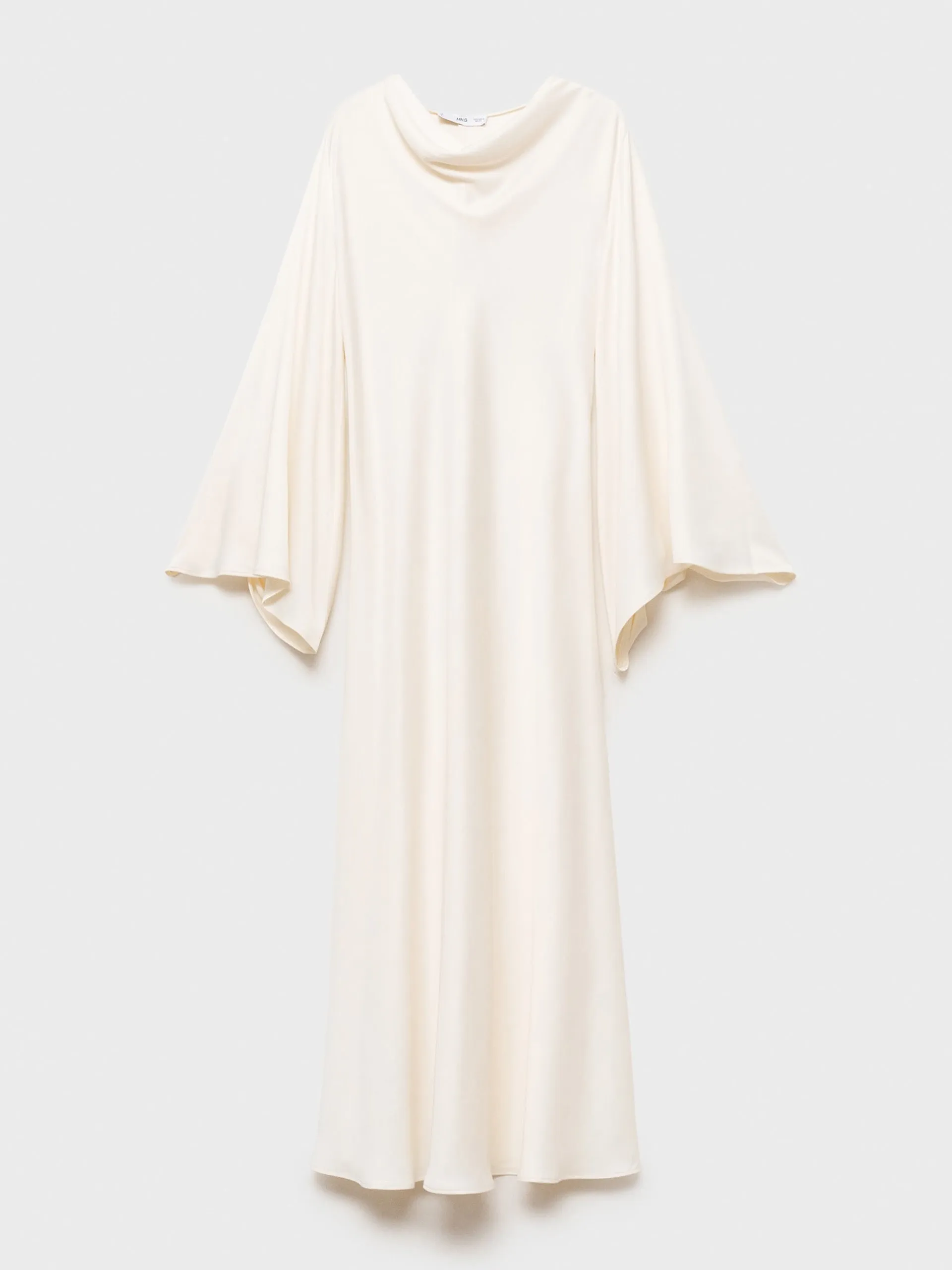 Long satin dress