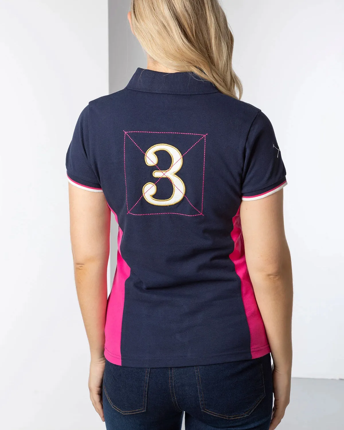 Lottie Panel Polo Shirt