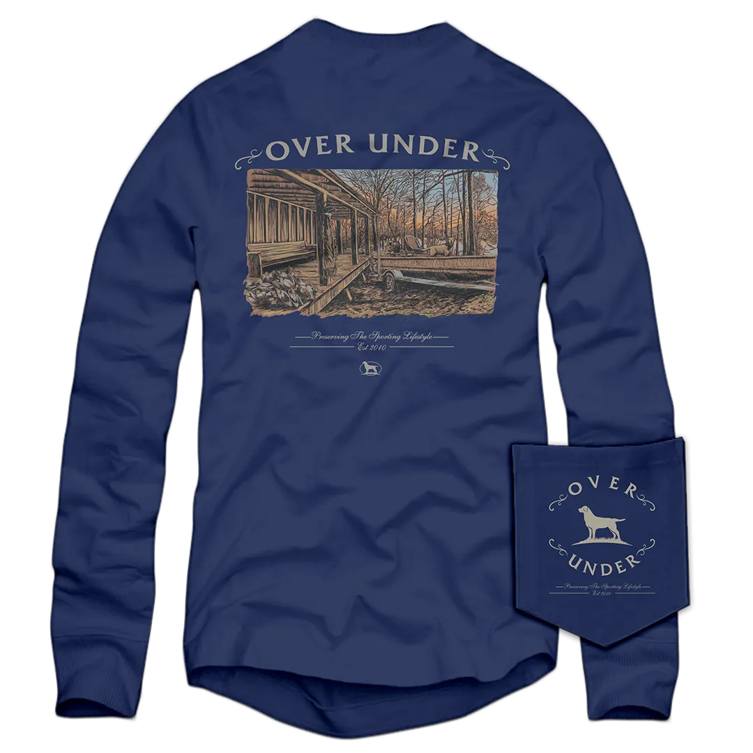 L/S Strait Lake T-Shirt Navy