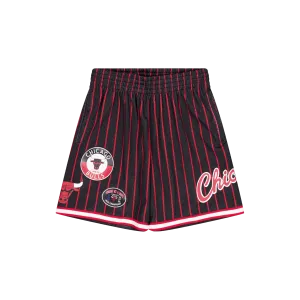 M&n City Collection Mesh Short Black/red