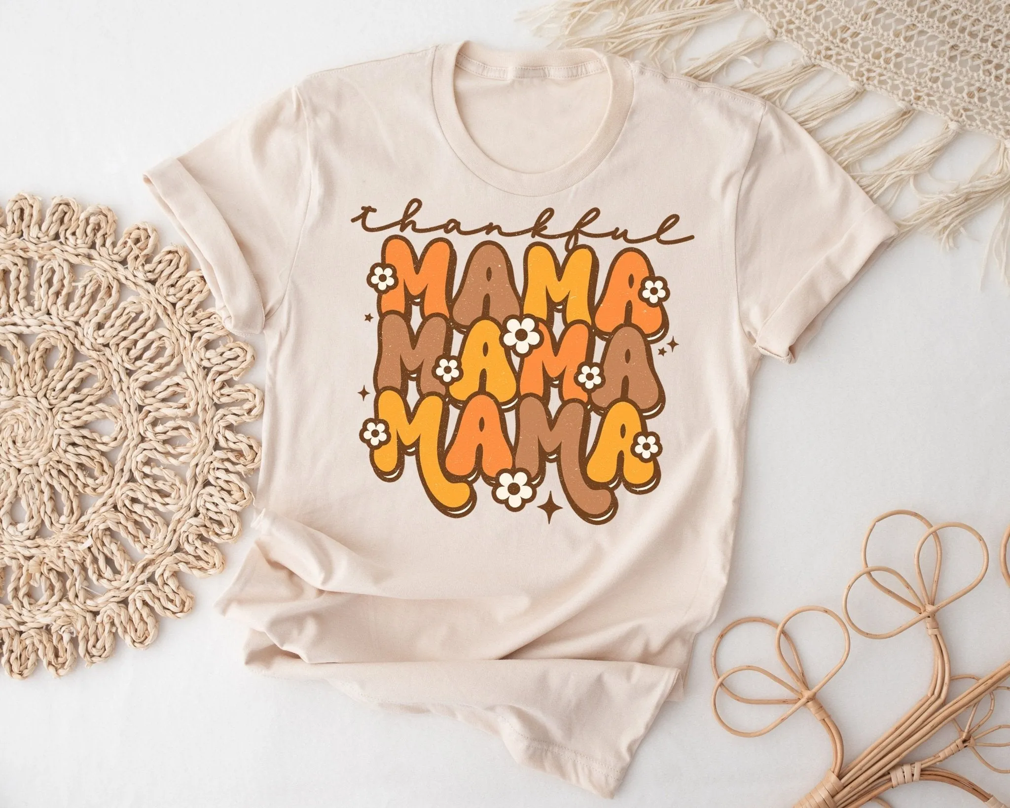 Matching Thankful Mommy and Me Thanksgiving Sweatshirts