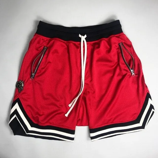 Mens Breathable Mesh Cool Gym Shorts