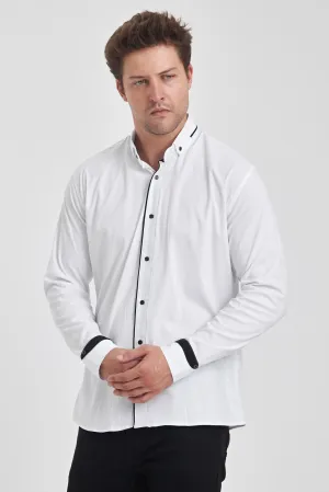 Men's Classic Button-Down Shirt – Timeless Style, Premium Comfort | 015