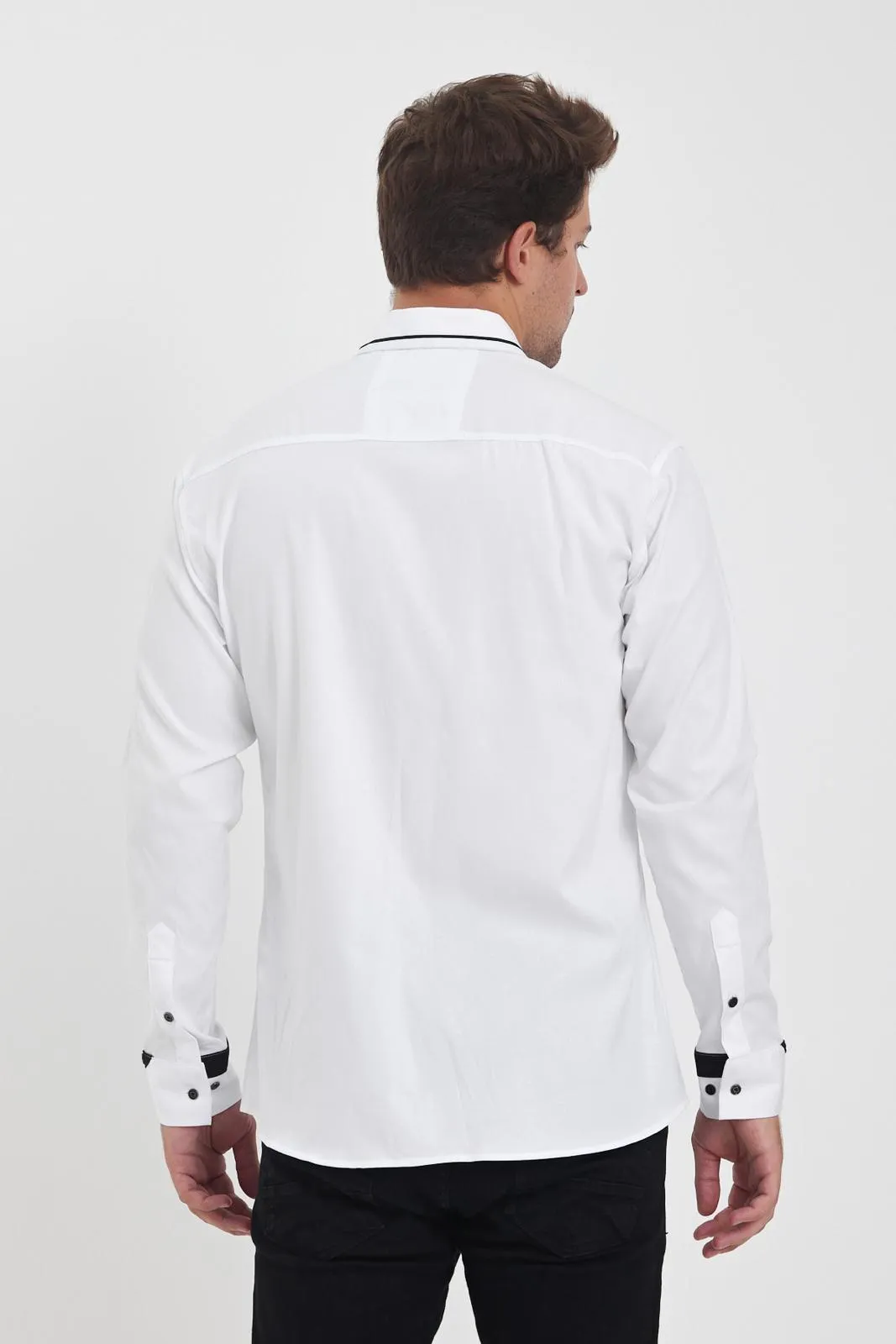 Men's Classic Button-Down Shirt – Timeless Style, Premium Comfort | 015