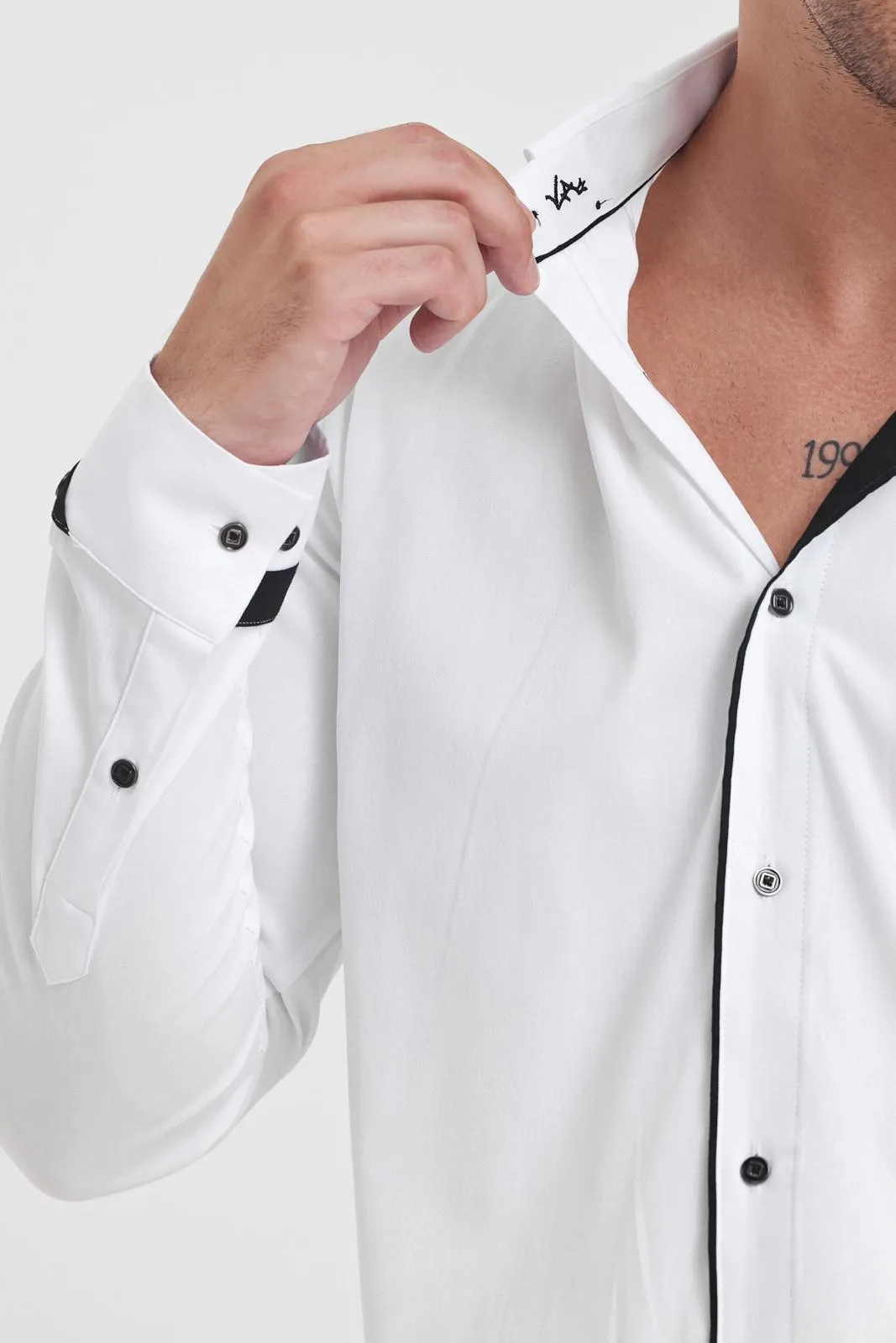 Men's Classic Button-Down Shirt – Timeless Style, Premium Comfort | 015